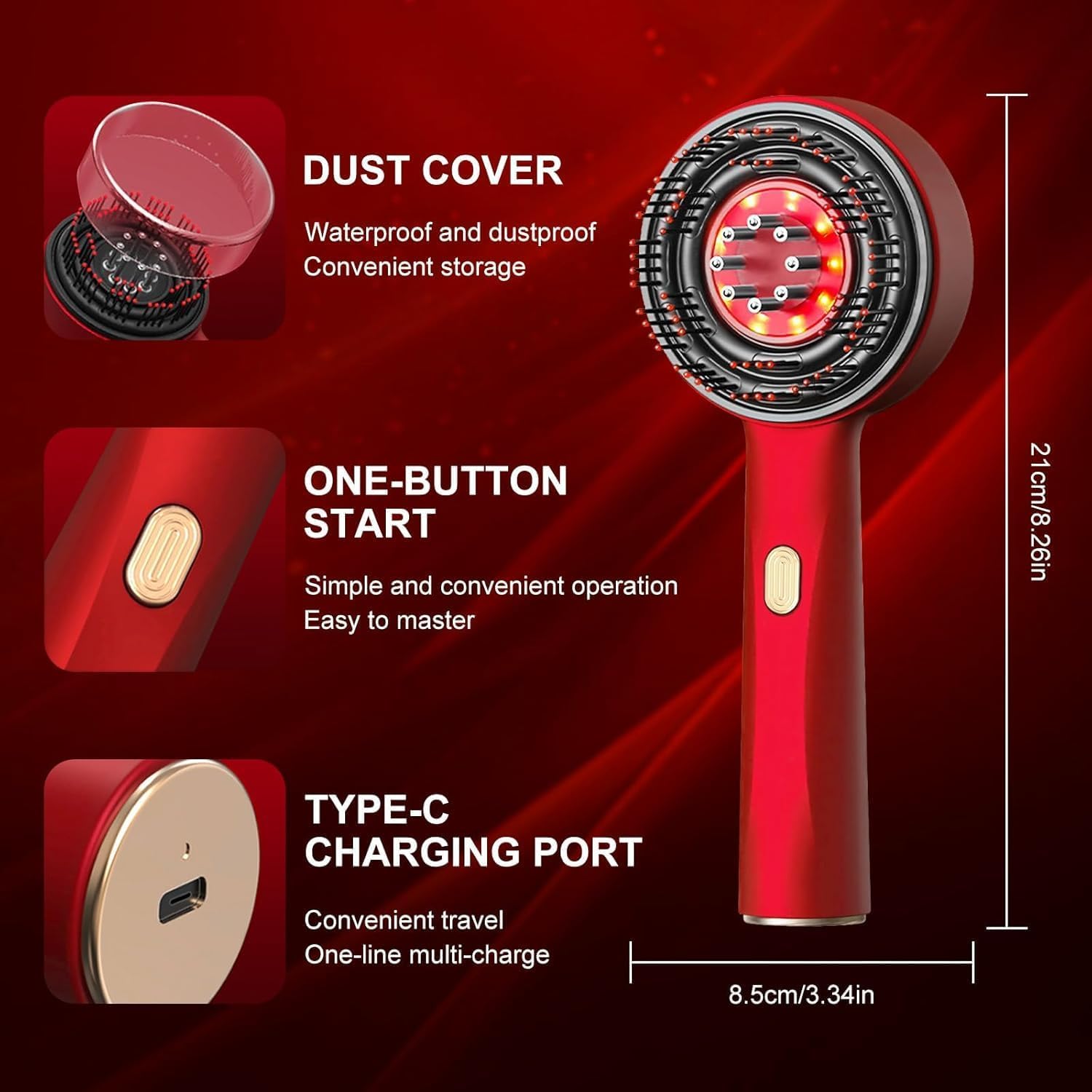 3 In 1 Scalp Massager