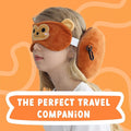 Cute Eye Mask Travel Pillow 2 in 1 Neck pillow