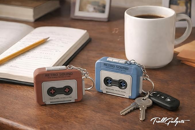 Retro Sound Keychain