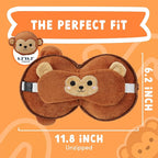 Cute Eye Mask Travel Pillow 2 in 1 Neck pillow