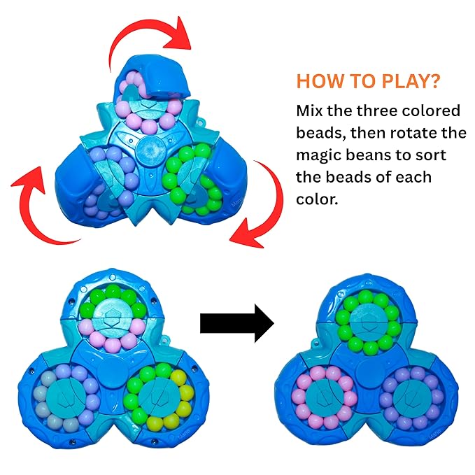 Magical Bean Puzzle Toy Spinner
