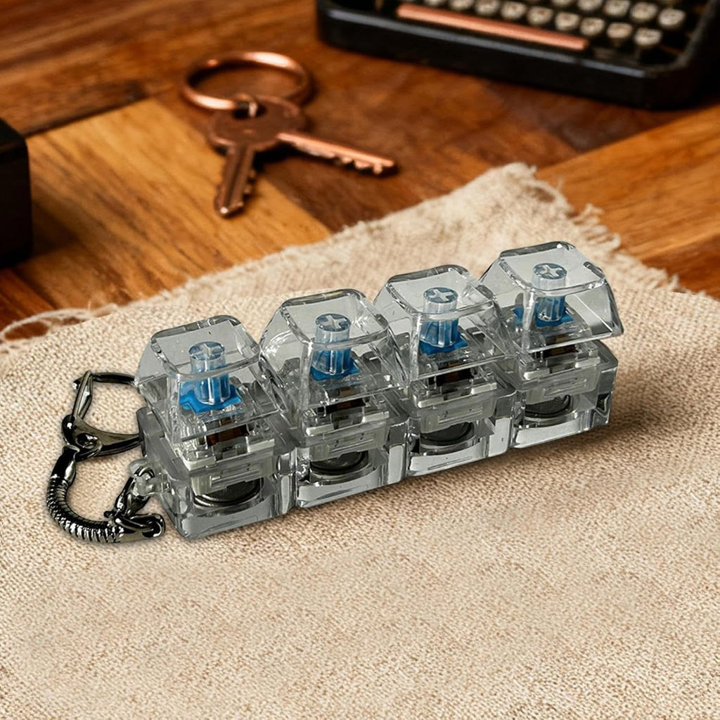 Keyboard Fidget Keychain