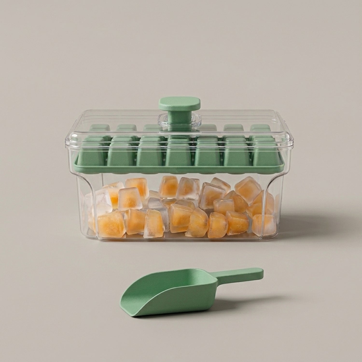 Easy Press Ice Tray Container