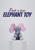 Peek a boo elephant toy