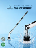 GoodsCity Electric Ultra Flexi Spin Scrubber, Cordless Cleaning Brush for Home GC - 231