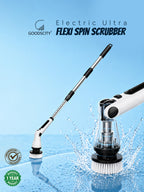 GoodsCity Electric Ultra Flexi Spin Scrubber, Cordless Cleaning Brush for Home GC - 231