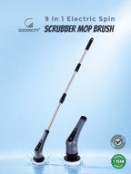 GoodsCity  9 in 1 Electric Spin Scrubber Mop Brush | 1 year warranty |GC-221