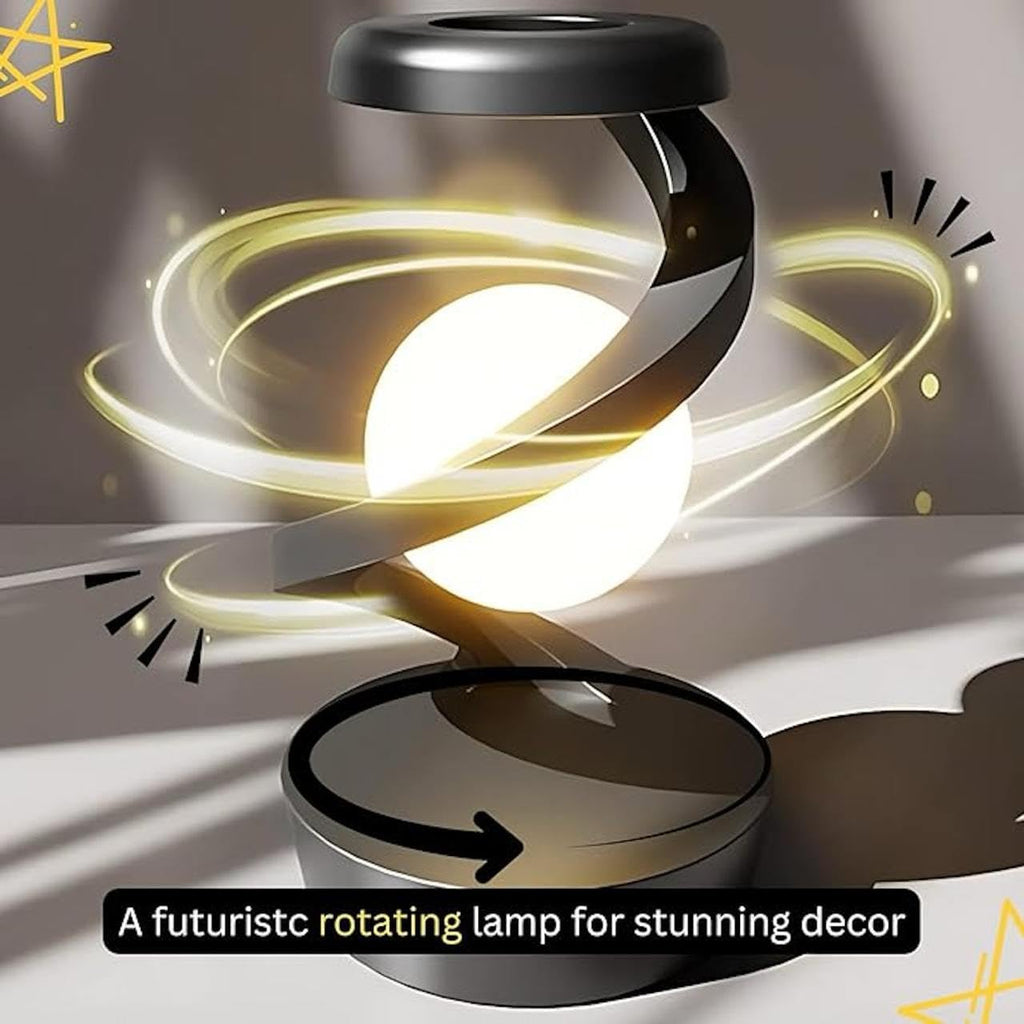 RGB Spiral Rotating Desk Lamp