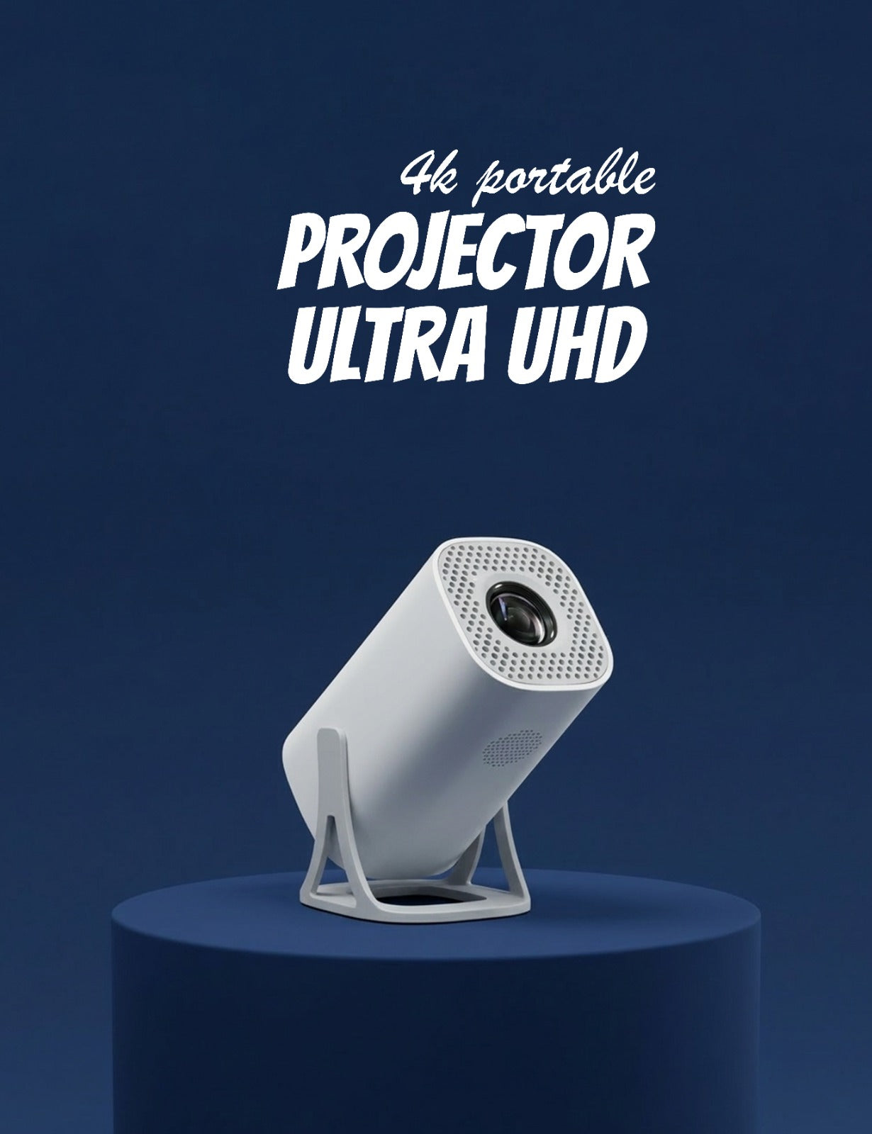 4K Portable Projector – Ultra HD Quality