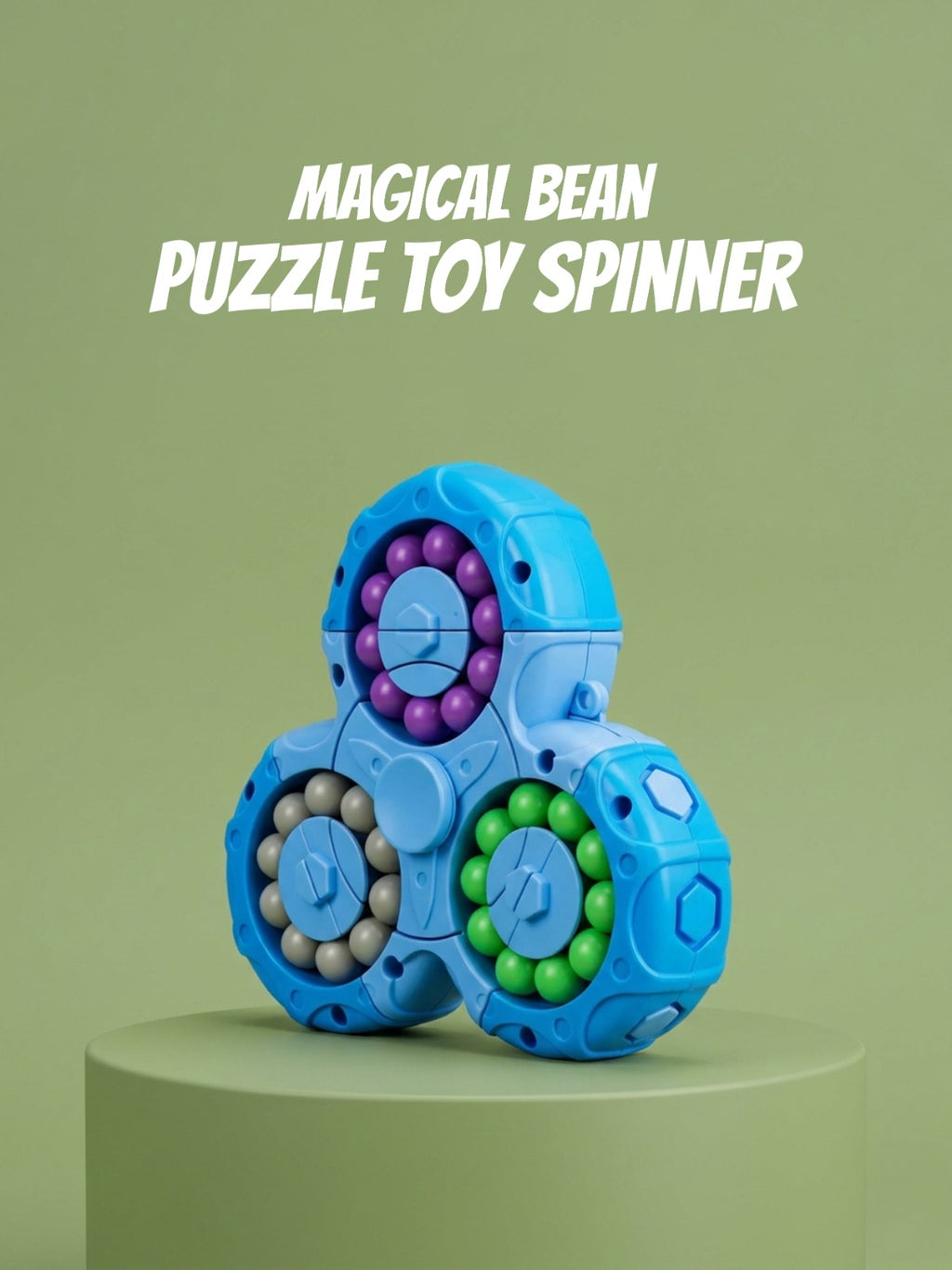Magical Bean Puzzle Toy Spinner