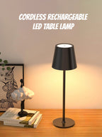 Cordless Rechargeable Led table Lamp