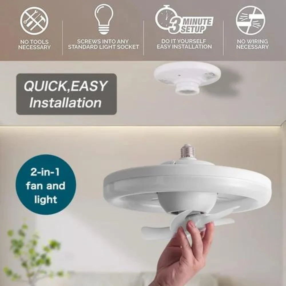 Ceiling Fan with LED Light