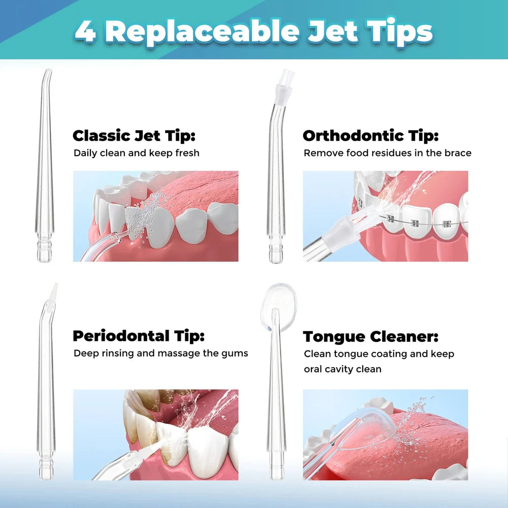 Water Dental Flosser Oral Irrigator Teeth Cleaner