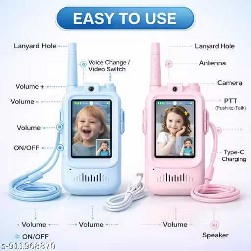 Video Walkie Talkies for Kids