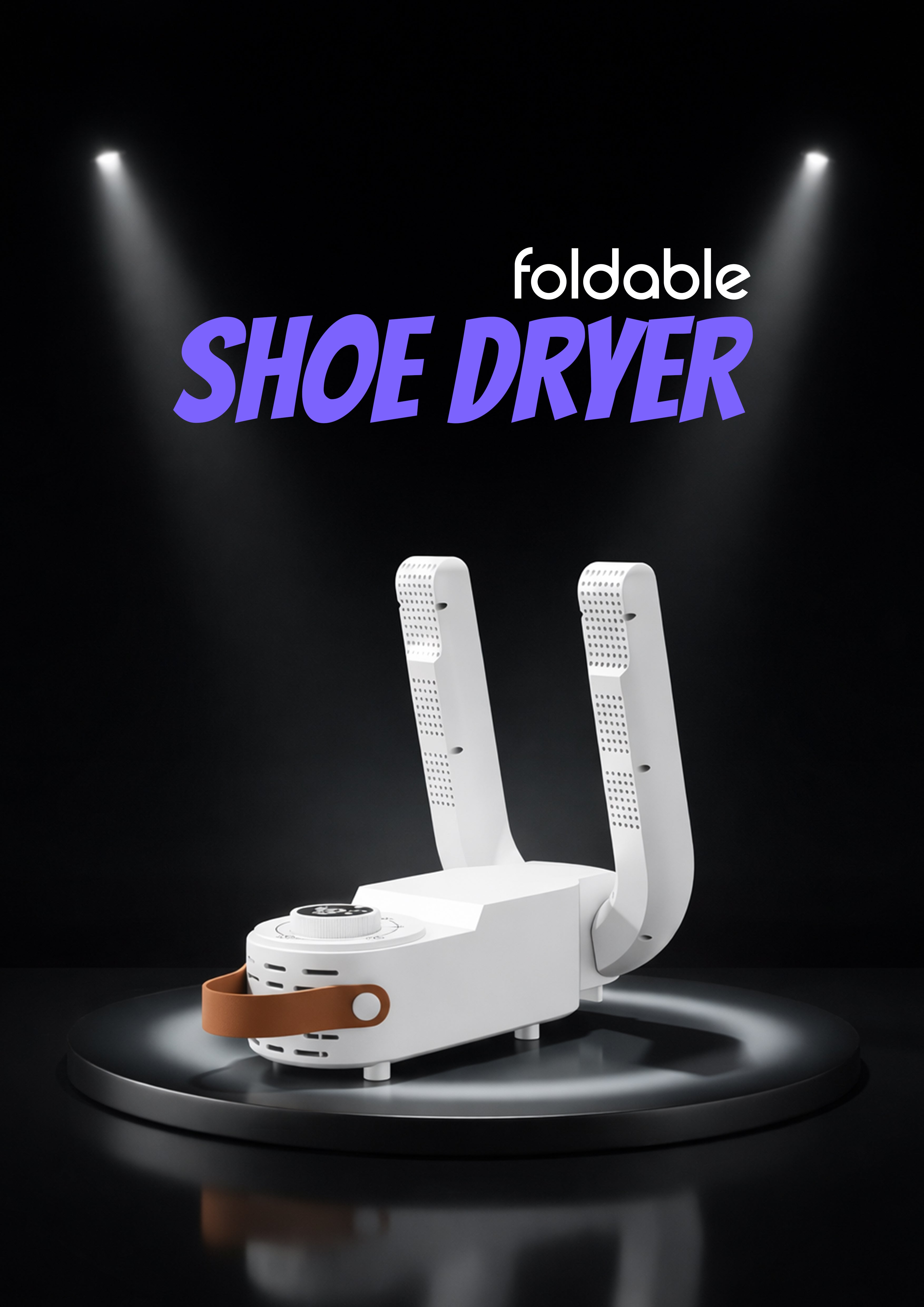 Foldable Shoe Dryer